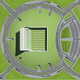 Illustration for article titled Doha's "Wall": The World's First Underground Stadium